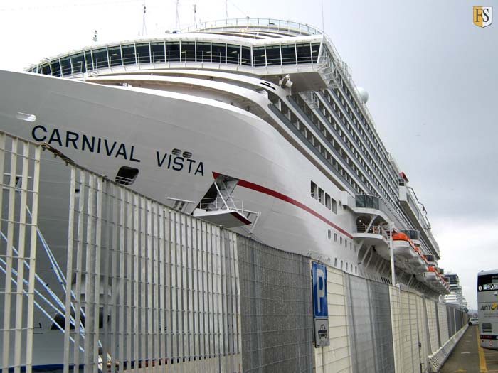 Carnival Vista was fire protected at Fincantieri Shipyard.