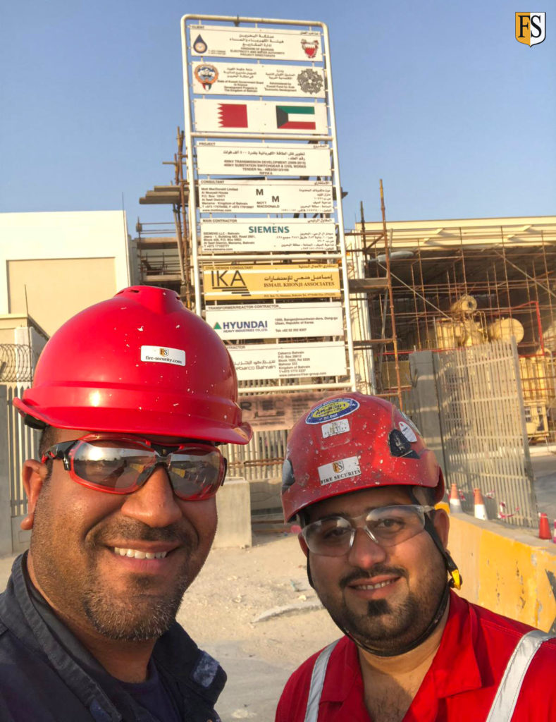 Fire-security-Middle-East-conducting-cable-survey-of-400-kv-substations-in-Bahrain
